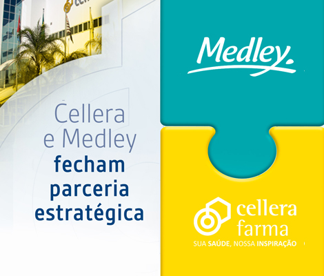 Cellera e Medley fecham Parceria Estratégica!